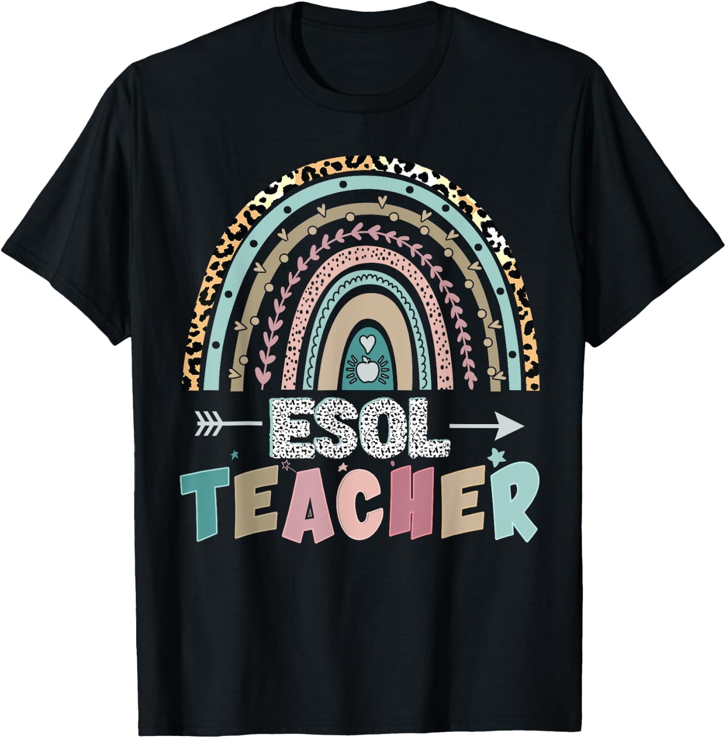 ESOL Team Teachers and Students Back To School Women T-Shirt - T-Shirt | Black
