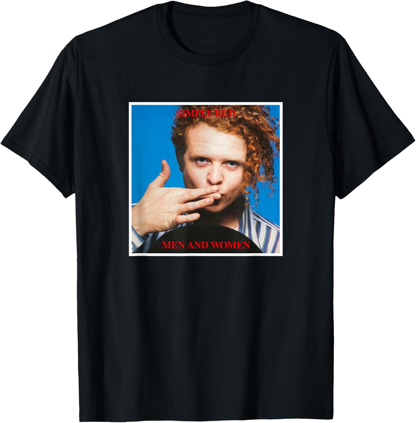 Simply Red "Men and Women" T-Shirt - T-Shirt | Black