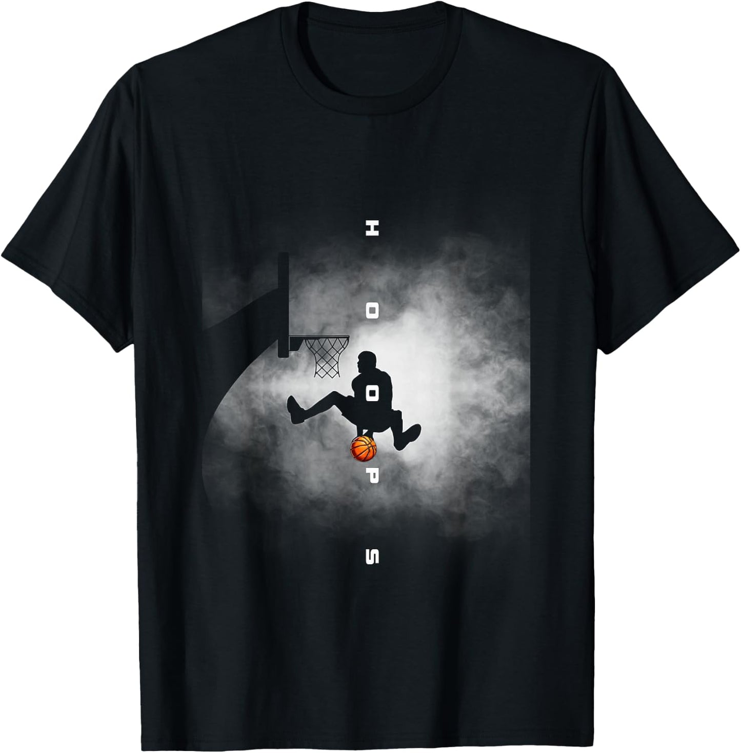 Hoops Basketball Apparel - Basketball T-Shirt - T-Shirt | Black
