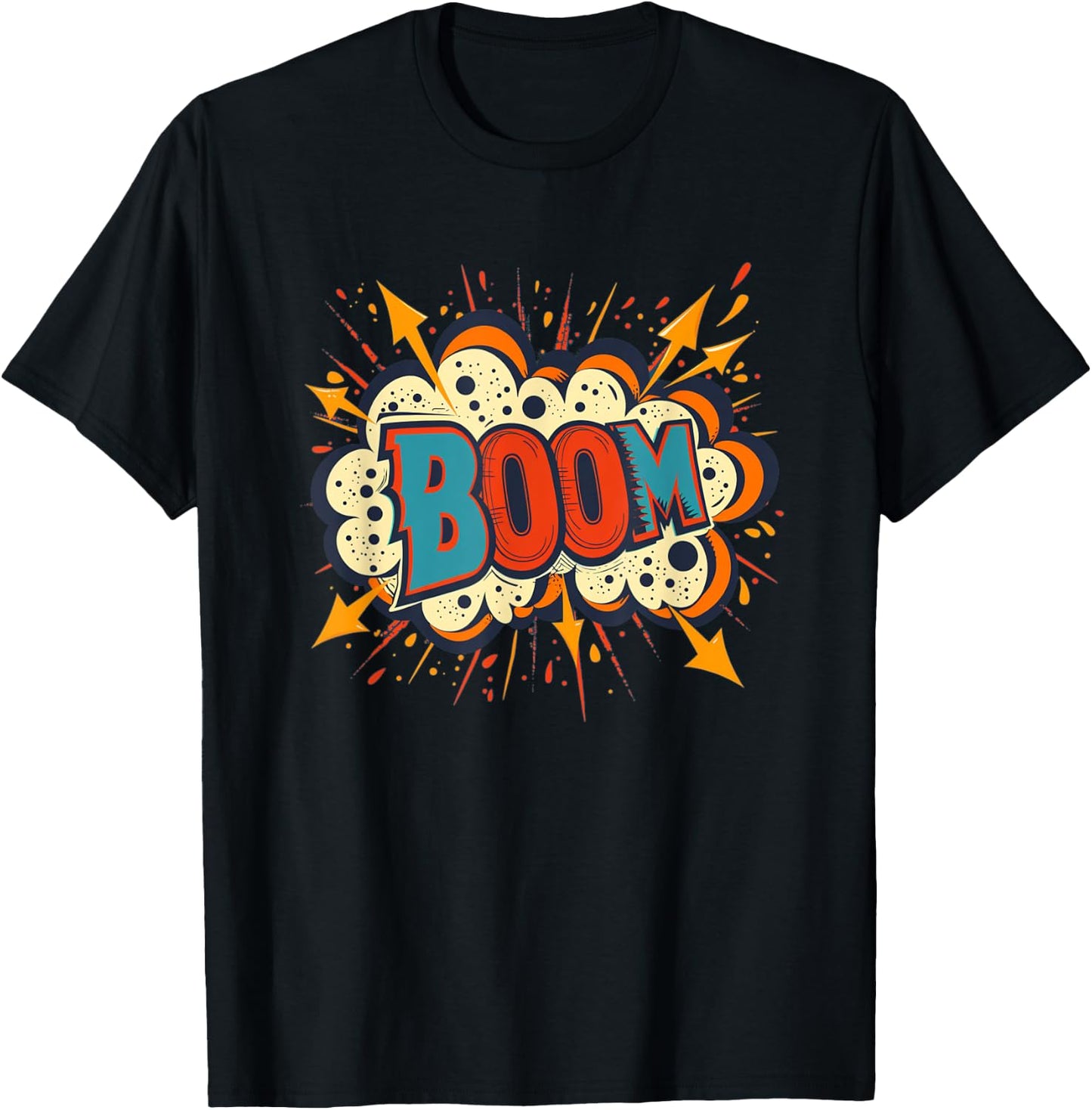 Funny Boom Speech T-Shirt - T-Shirt | Black