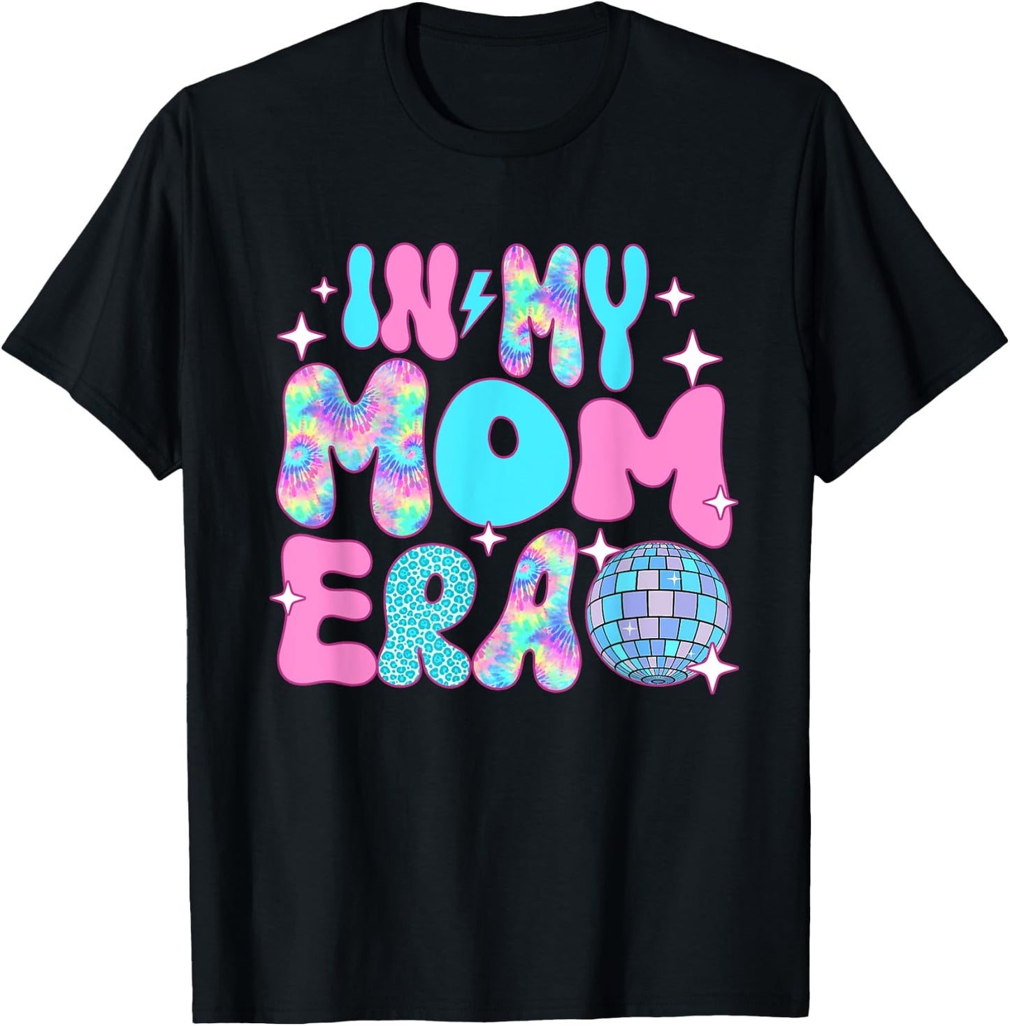 Disco In My Mom Era T-Shirt - T-Shirt | Black