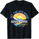 Let the 6th Grade Adventure Begin Sixth Grade Teacher T-Shirt - T-Shirt | Black