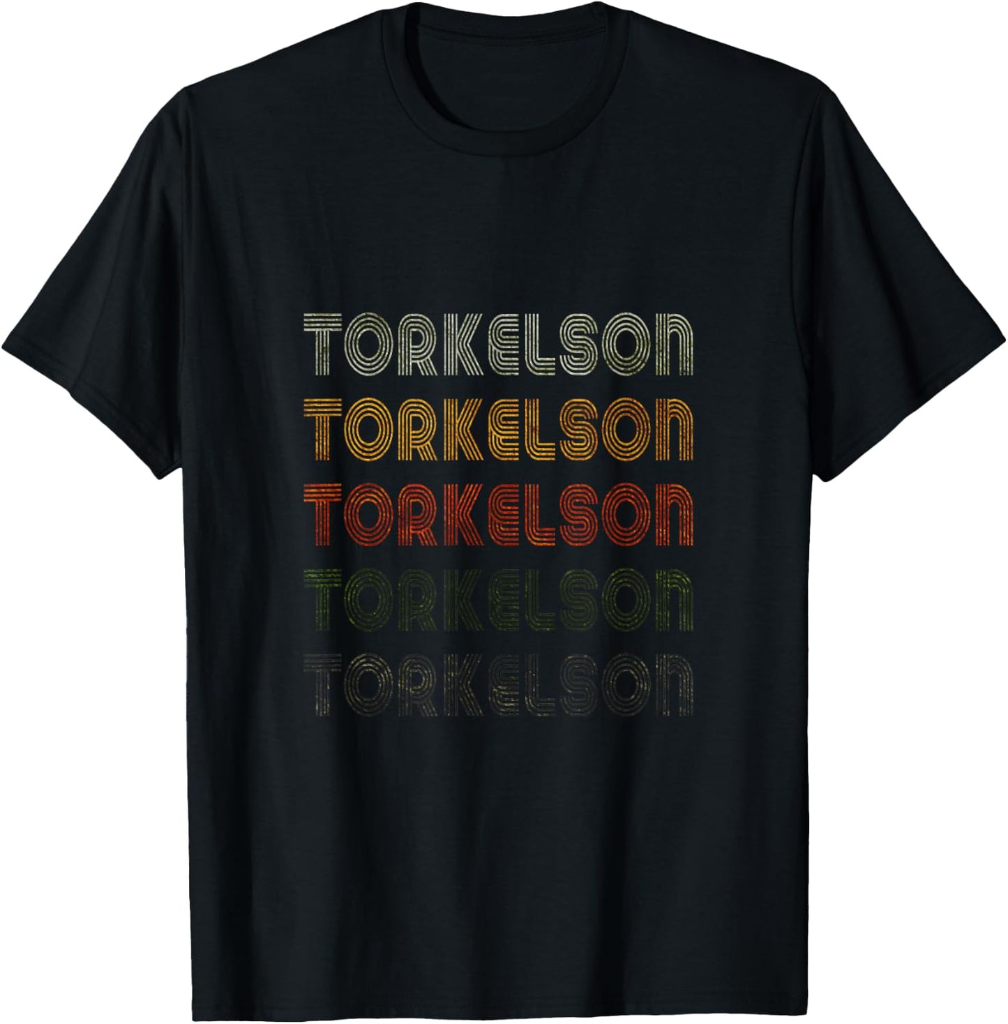 Love Heart Torkelson Grunge Vintage Black Torkelson T-Shirt - T-Shirt | Black