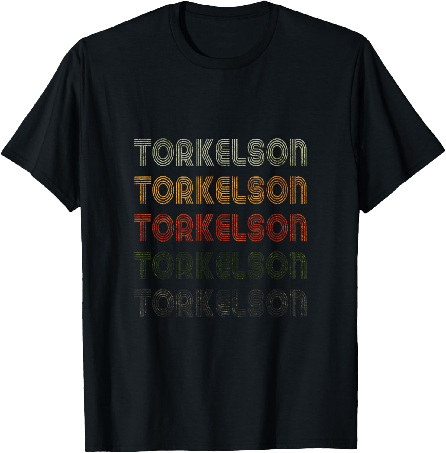 Love Heart Torkelson Grunge Vintage Black Torkelson T-Shirt - T-Shirt | Black