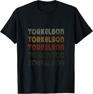 Love Heart Torkelson Grunge Vintage Black Torkelson T-Shirt - T-Shirt | Black