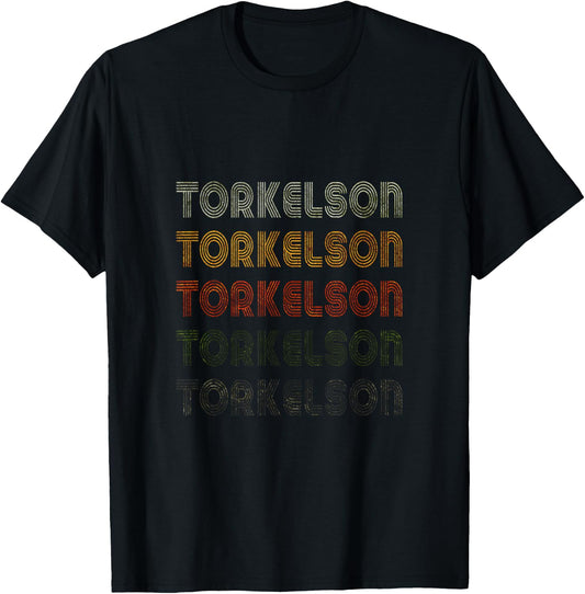 Love Heart Torkelson Grunge Vintage Black Torkelson T-Shirt - T-Shirt | Black