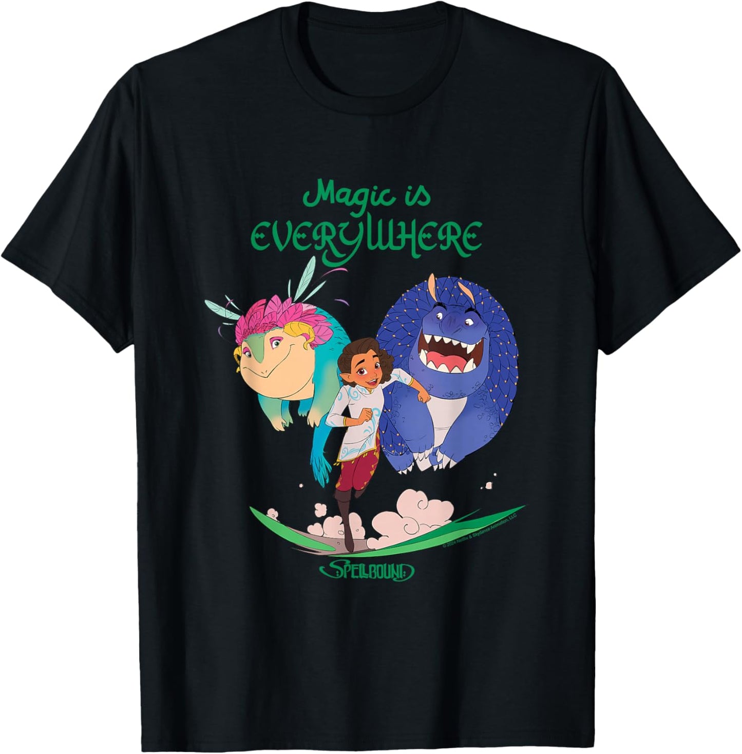 Spellbound Magic Is Everywhere Enchanted Group T-Shirt - T-Shirt | Black