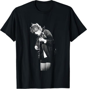 ACDC Guitarist Angus Young Live By Simon Fowler T-Shirt - T-Shirt | Black