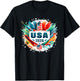 USA 2026 Go United States Sport USA Team 2026 USA T-Shirt - T-Shirt | Black