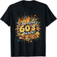 I Survived the 60s Twice - Colorful Retro Musical Explosion T-Shirt - T-Shirt | Black