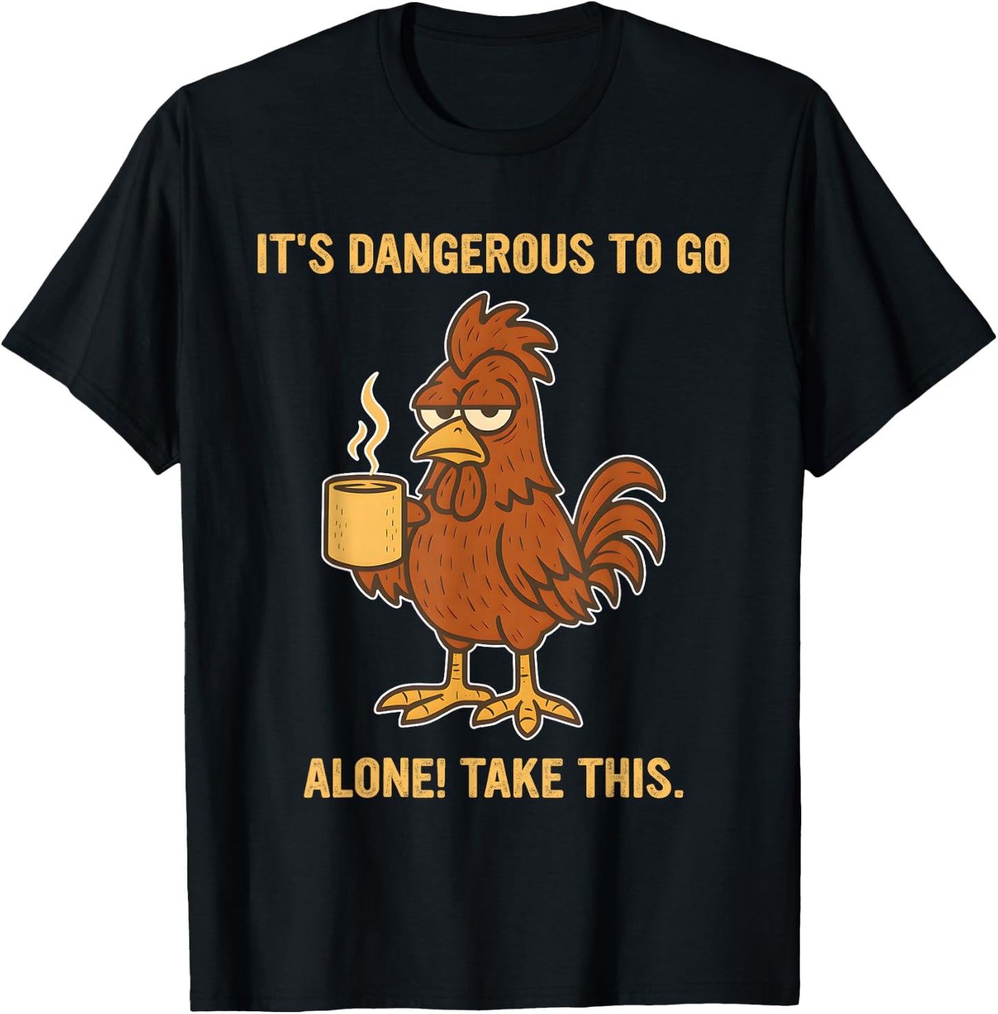 It's Dangerous, to Go Alone! Take This. T-Shirt - T-Shirt | Black
