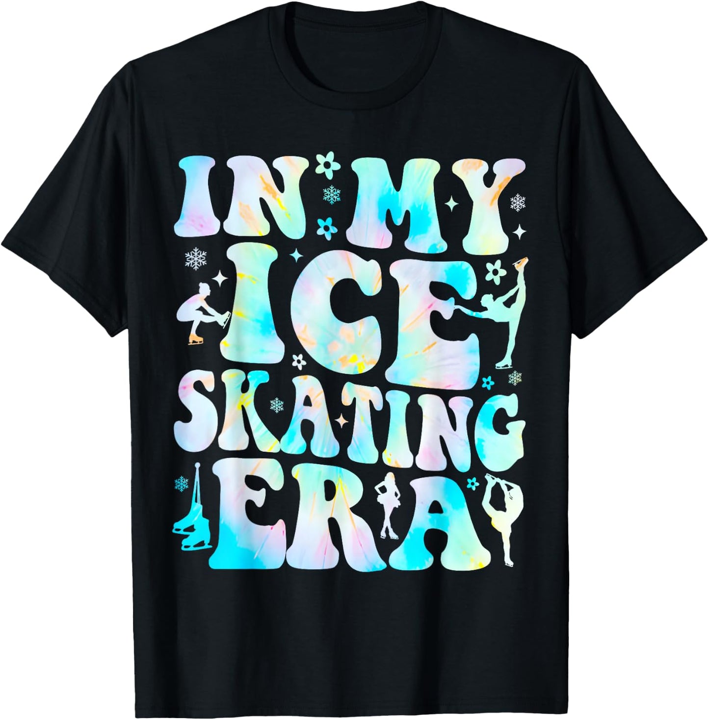 In My Ice Skating Era T-Shirt - T-Shirt | Black