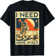 Astronaut I Need More Space Funny Spaceman Men Women Kids T-Shirt - T-Shirt | Black