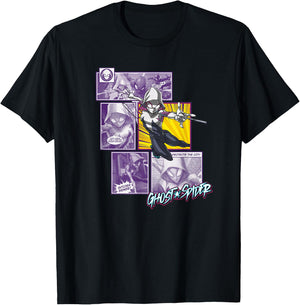 Marvel Comics Spider-Gwen Ghost-Spider Comic Panel T-Shirt - T-Shirt | Black