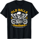 Vintage Motorcycle 1959 65th Birthday for Old Man Bikers T-Shirt - T-Shirt | Black