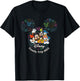 Disney Mickey & Friends Fireworks Vacation Family Trip 2025 T-Shirt - T-Shirt | Black