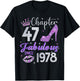 Chapter 47 Fabulous Since 1978 47th Birthday Women Girl T-Shirt - T-Shirt | Black