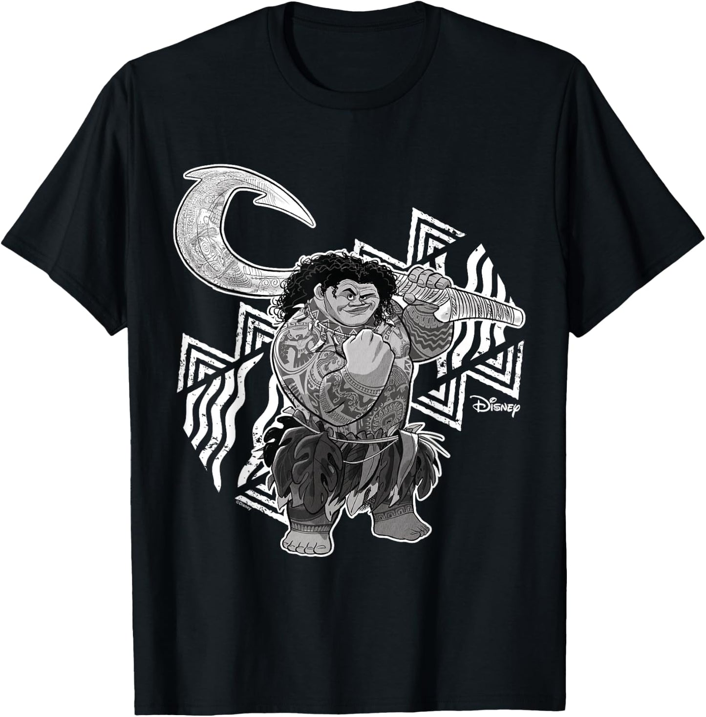 Moana - Maui T-Shirt - T-Shirt | Black