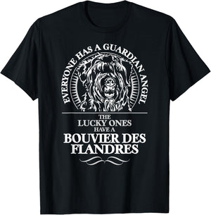 Bouvier Des Flandres dog gift Shirt funny T-Shirt - T-Shirt | Black