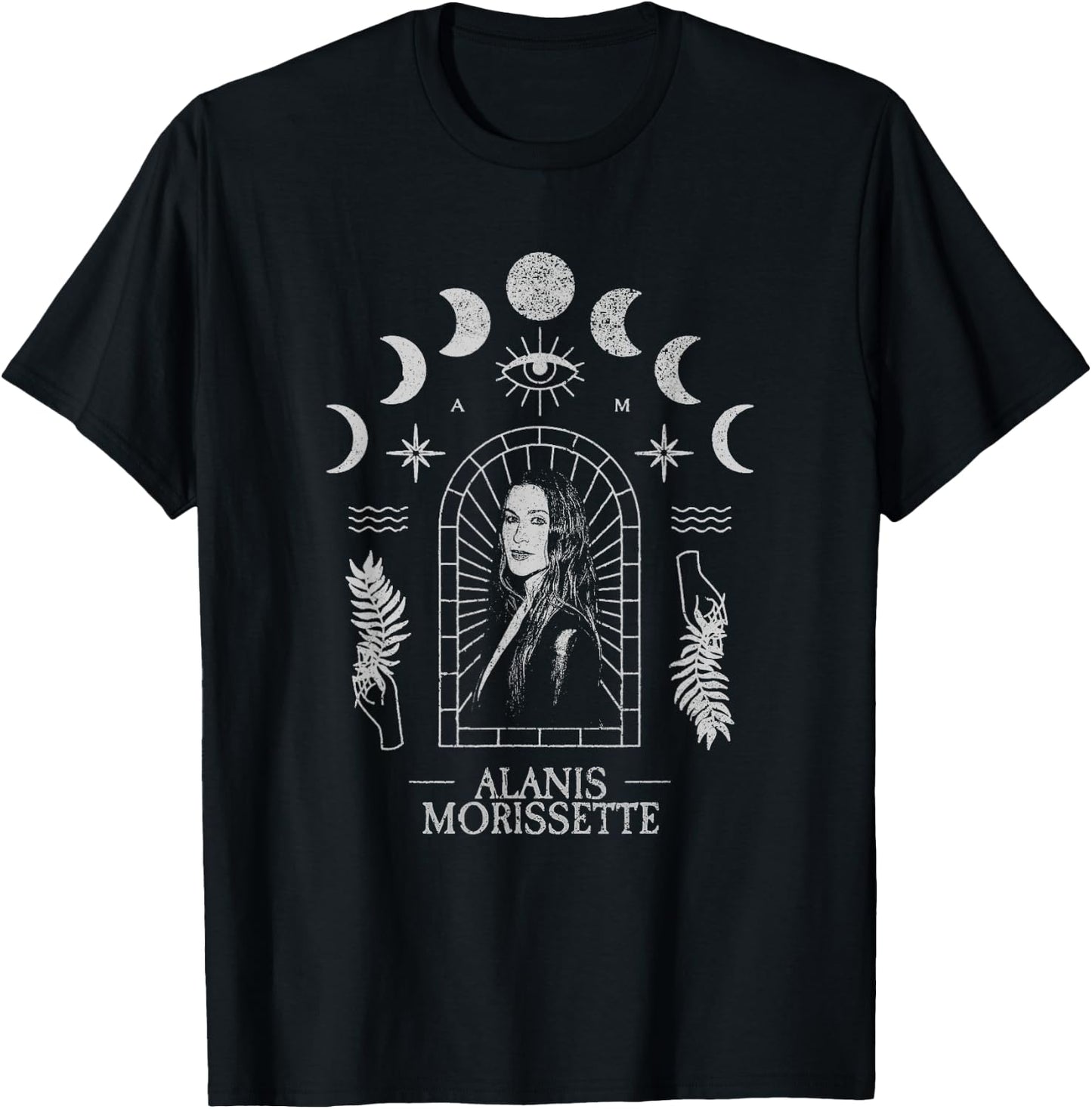 Alanis Morissette - Moon T-Shirt - T-Shirt | Black