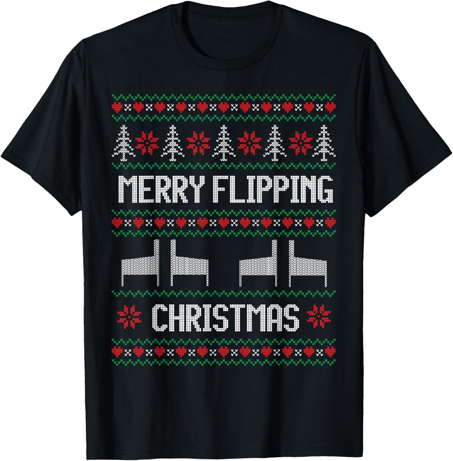 Ugly Pinball Machine Christmas Pinball Wizard T-Shirt - T-Shirt | Black