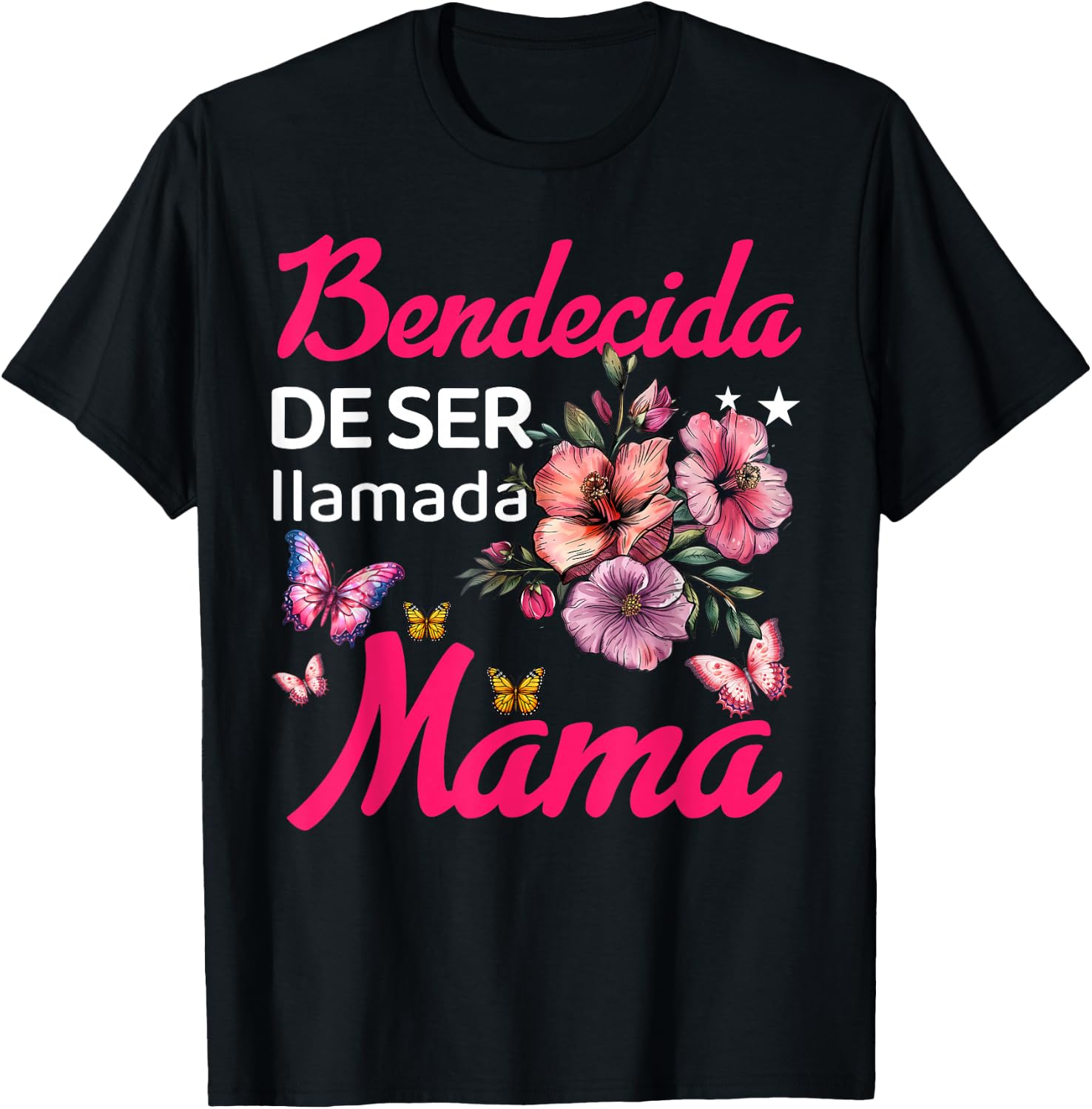 Regalos Para Mama Dia De Las Madre Espanol Camiseta Abuela T-Shirt - T-Shirt | Black
