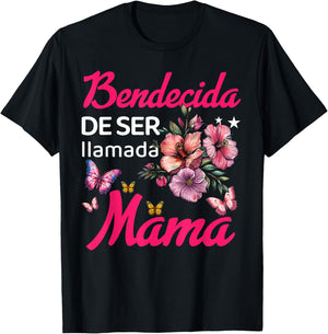 Regalos Para Mama Dia De Las Madre Espanol Camiseta Abuela T-Shirt - T-Shirt | Black