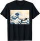 Black Cats Wave of Blue For Kamala 2024 Funny T-Shirt - T-Shirt | Black