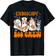 Endoscopy Nurse Halloween Anesthetist Boo Crew Squad T-Shirt - T-Shirt | Black