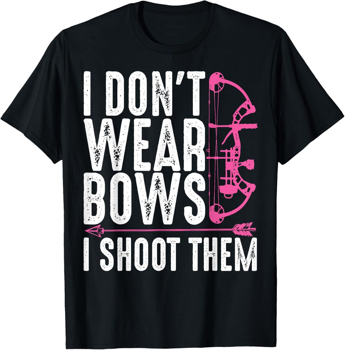 Funny Archery Gift Bow Hunting Archer Mother's Day T-Shirt - T-Shirt | Black