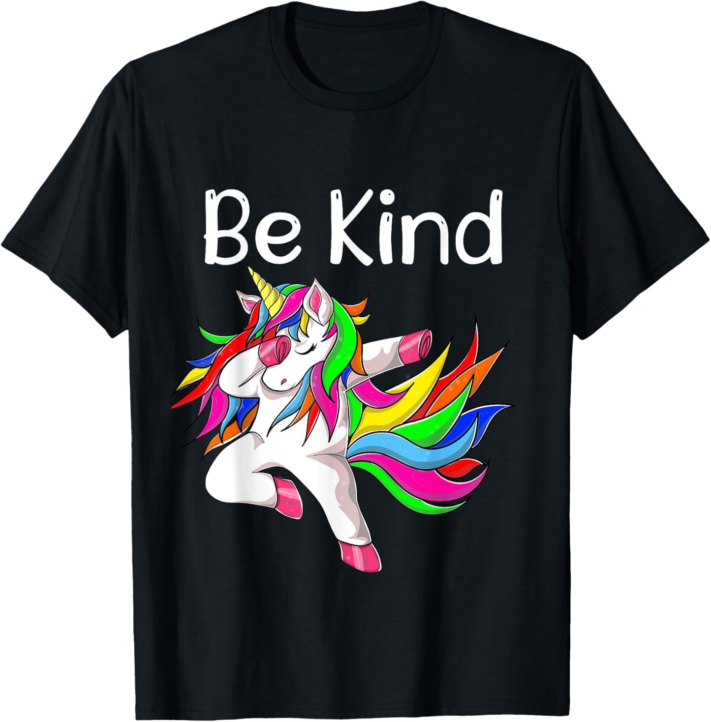 Be Kind Heart Unity Day Anti Bulling Kindness Matters Kids T-Shirt - T-Shirt | Black