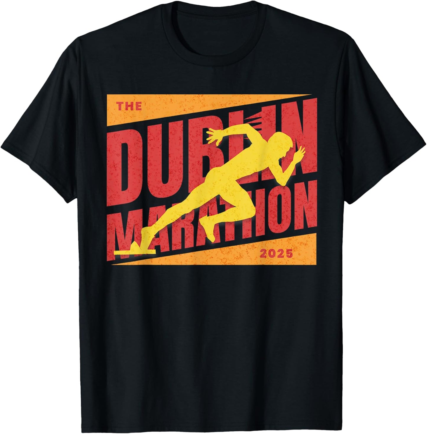 Dublin Marathon 2025 T-Shirt - T-Shirt | Black