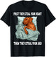 Rhodesian Ridgeback Sleeping Pajamas Nightgown T-Shirt - T-Shirt | Black