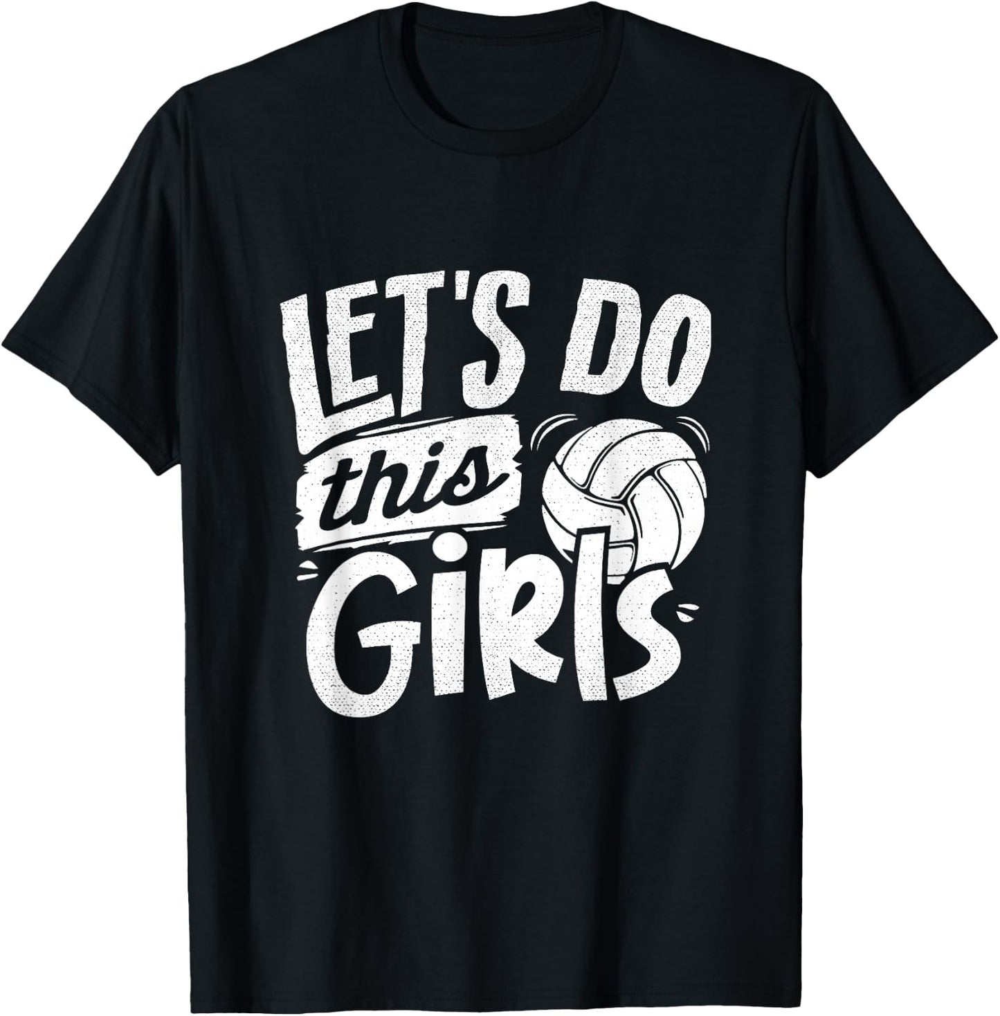 Volleyball Mom Shirt Women Girls Volleyball Player T-Shirt - T-Shirt | Black