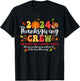 2024 Thanksgiving Crew Turkey Fall Family Matching Women Kid T-Shirt - T-Shirt | Black