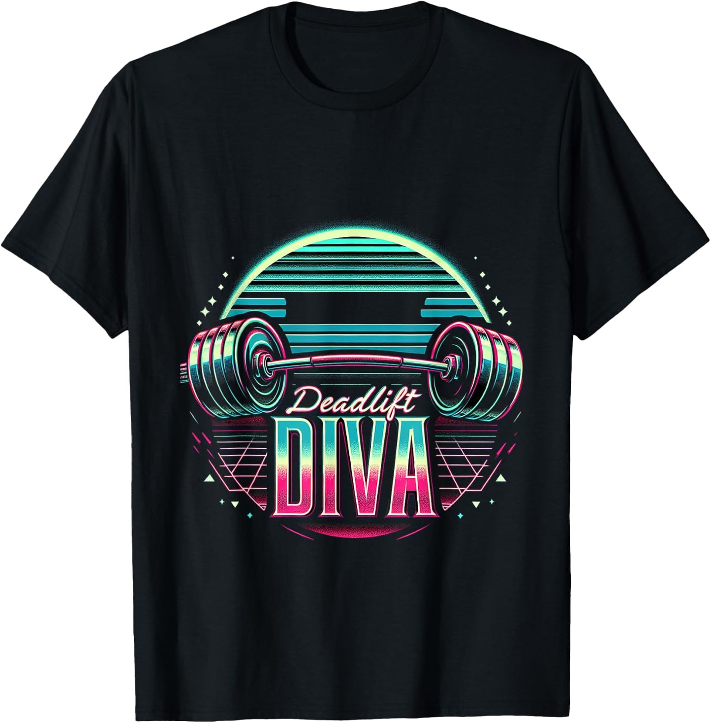 Deadlift Diva T-Shirt - T-Shirt | Black