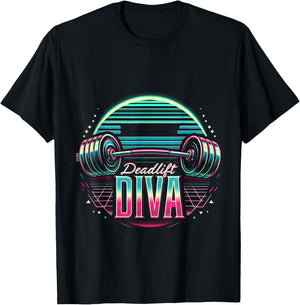 Deadlift Diva T-Shirt - T-Shirt | Black