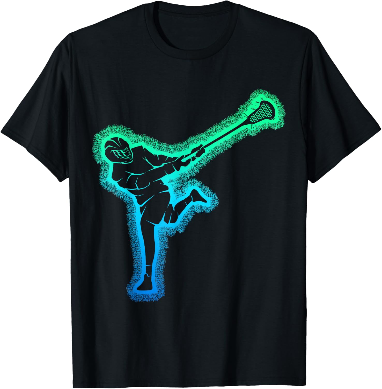 Lacrosse Kids Boys Youth T-Shirt - T-Shirt | Black
