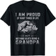 Proud Of Many Things In Life Nothing Beats Being A Grandpa T-Shirt - T-Shirt | Black