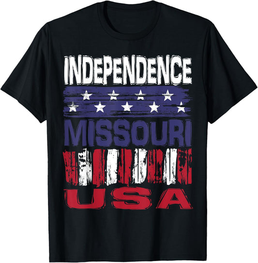 Independence Missouri USA T-Shirt - T-Shirt | Black