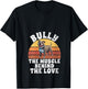 Bully The Muscle Behind the Love American Bully V-Neck T-Shirt - T-Shirt | Black