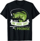 Just One More Cast I Promise Dad Fishing T-Shirt - T-Shirt | Black