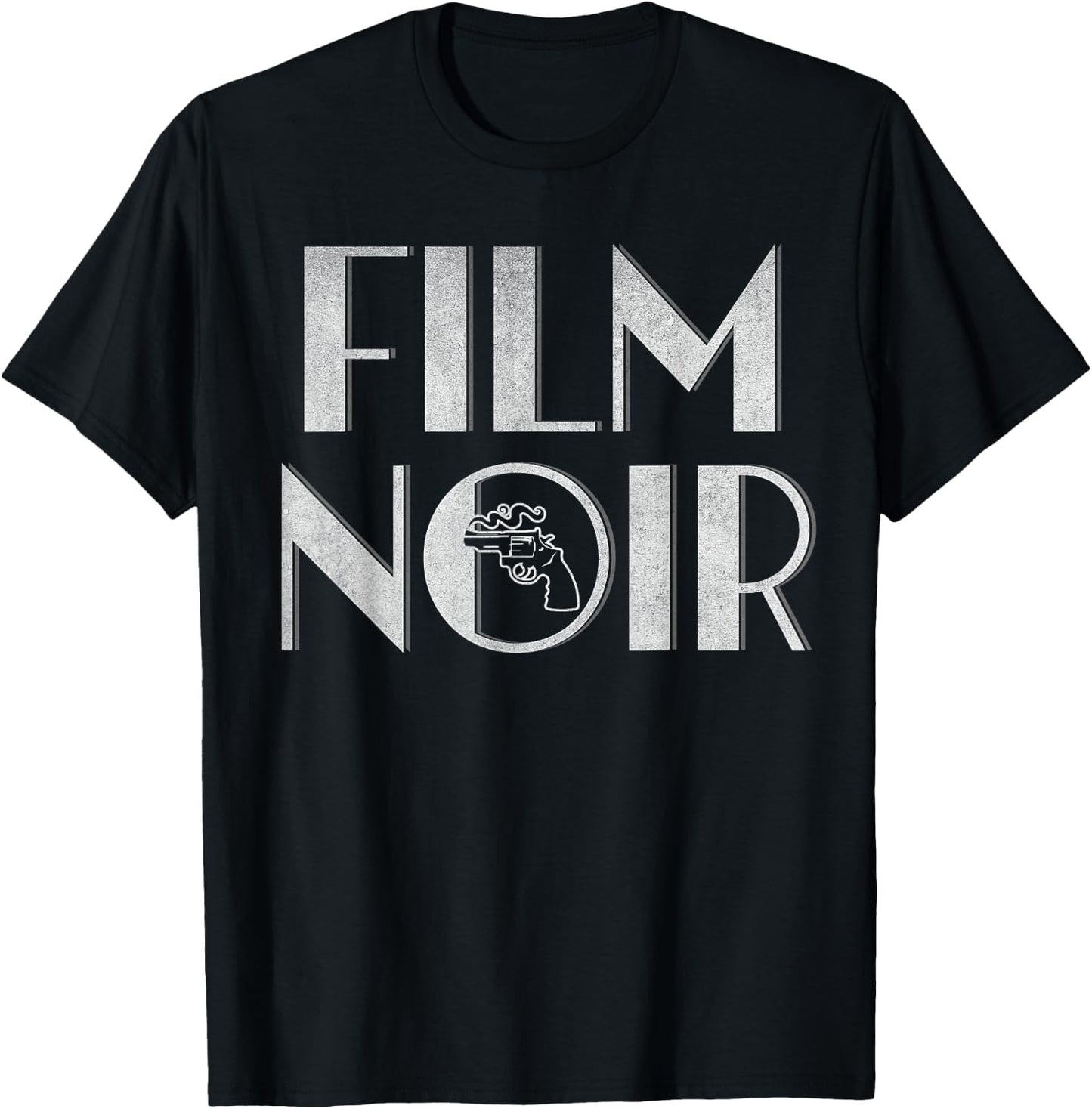 Film Noir Movies Lover Classic Detective Movie Fans T-Shirt - T-Shirt | Black