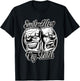 Smile Now Cry Later Chicano Lowrider Blackwork T-Shirt - T-Shirt | Black