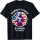 American Human By Chance Sigma By Choice Sigma Wolf T-Shirt - T-Shirt | Black