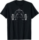 Gorilla Weight Lift Silverback Gorilla T-Shirt - T-Shirt | Black