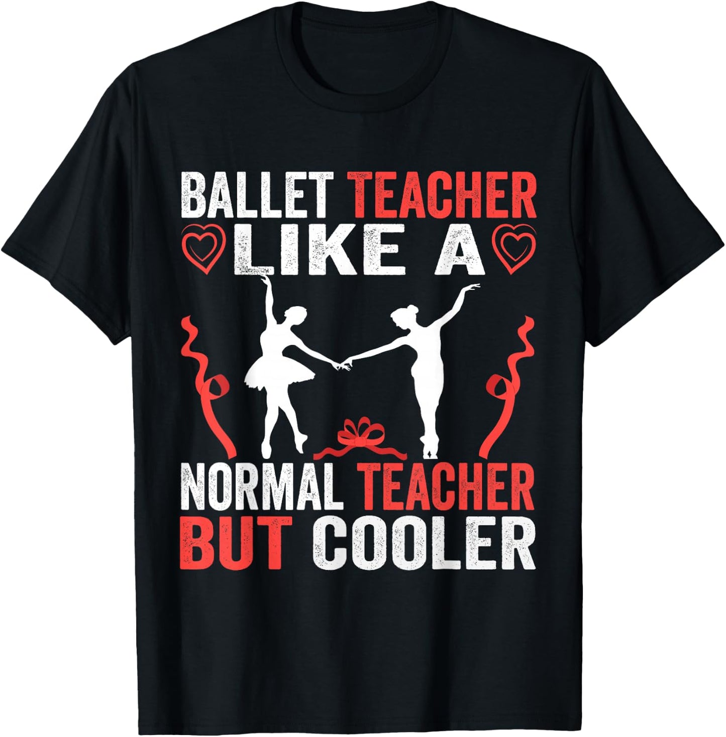 Funny Ballet Teacher Dancer Girls Women National Dance Day T-Shirt - T-Shirt | Black