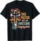 This Pastor Has An Awesome Congregation T-Shirt - T-Shirt | Black