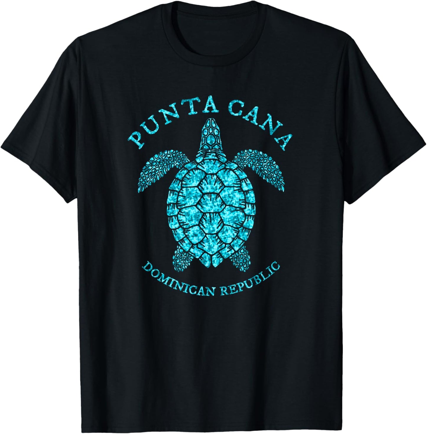 Punta Cana Dominican Republic Sea Turtle Boys Girls Toddler T-Shirt - T-Shirt | Black