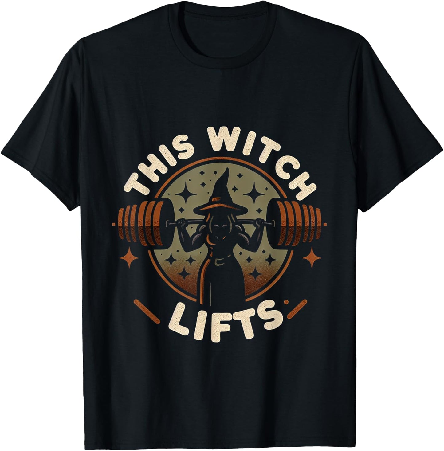 This Witch Lifts T-Shirt - T-Shirt | Black